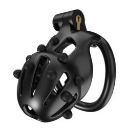 CockLock Cage de chasteté Point Up M Noire 8 x 3.7cm